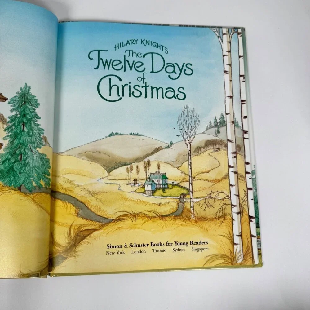 The Twelve Days of Christmas Hilary Knight 2001 Kohl’s Cares HC Illustrated Kids
